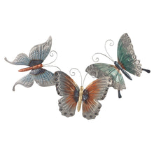Afbeelding in Gallery-weergave laden, Three butterflies - 88x52 cm
