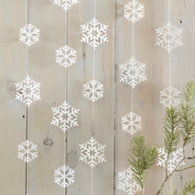 Afbeelding in Gallery-weergave laden, Festive Snowflake garland
