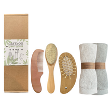 Afbeelding in Gallery-weergave laden, green-goose Carebox | The Baby Hair Care Pack
